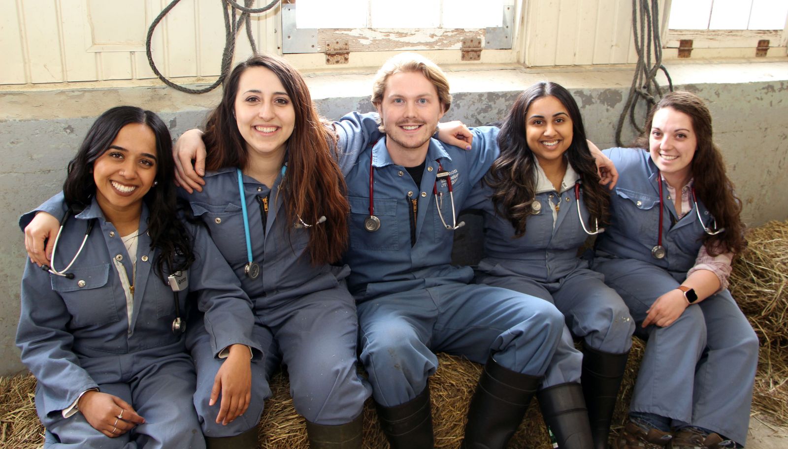 Ontario Veterinary College student veterinarians